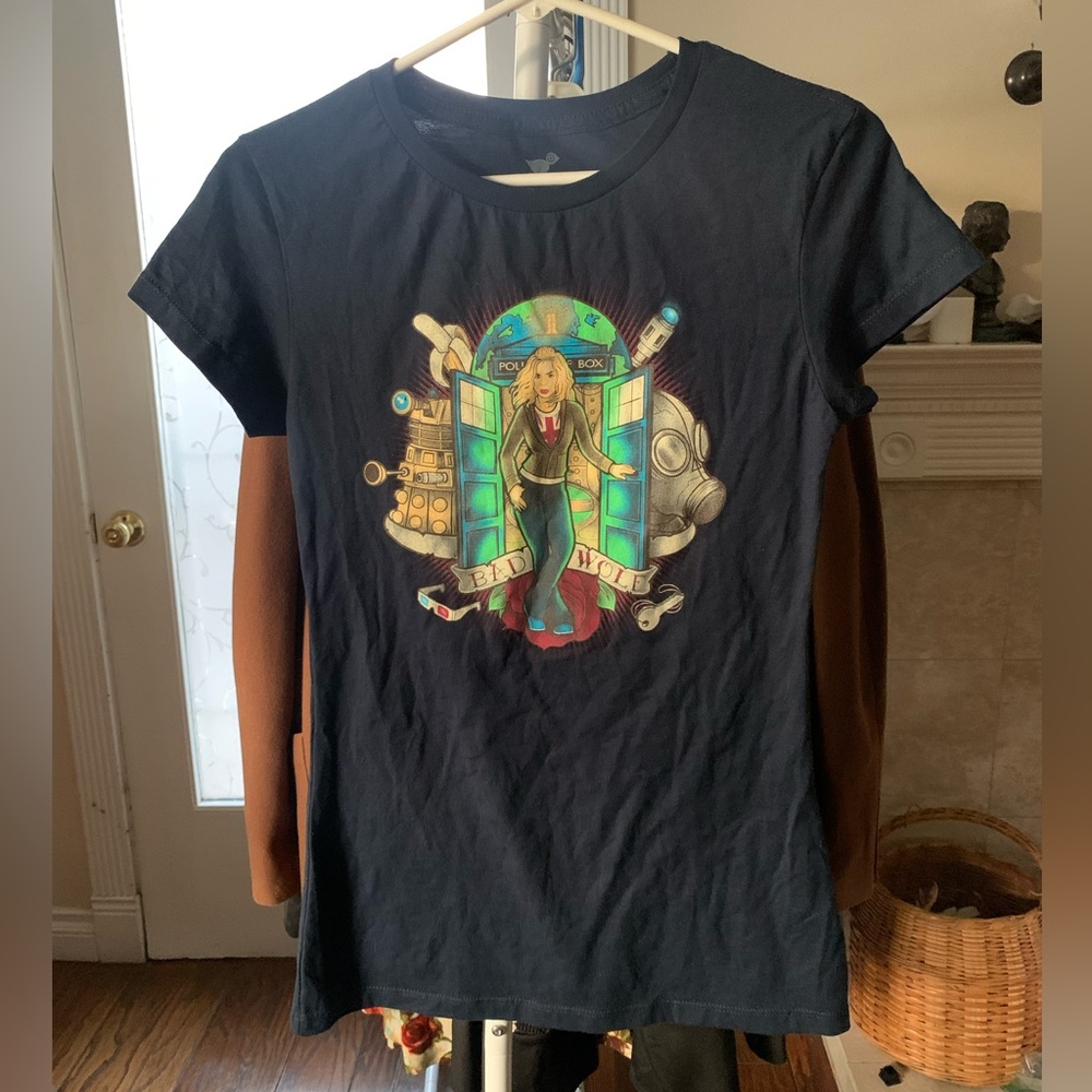 Bad wolf Dr. who shirt